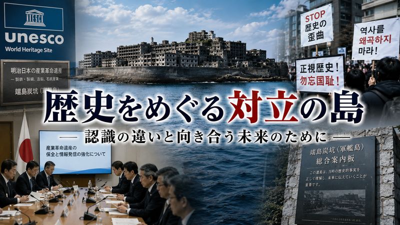 3. 端島をめぐる歴史認識の対立と国際問題